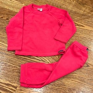 Patagonia fleece set - 2T